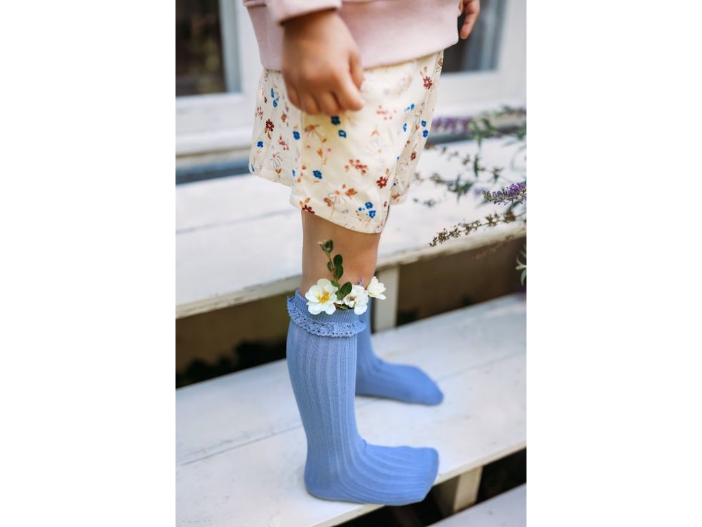 Baby white best sale knee high socks