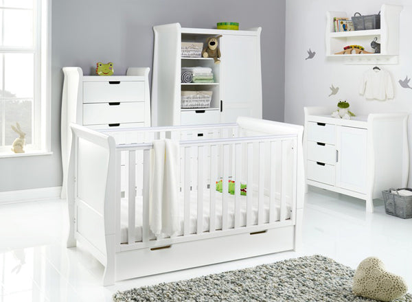 Obaby Stamford Classic Sleigh 4 Piece Room Set (2 colours)