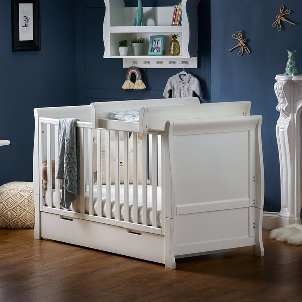 Obaby Stamford Classic Sleigh Cot Bed (2 colours)