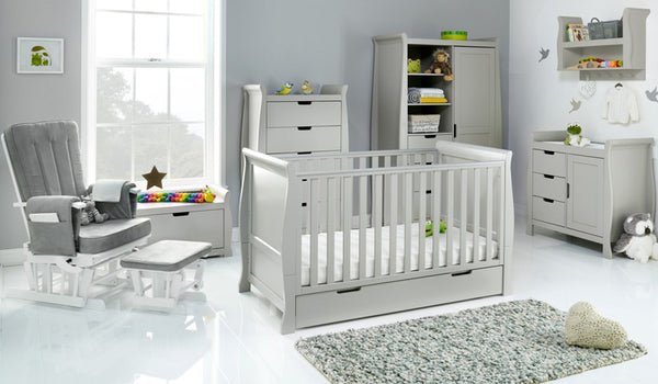 Obaby Stamford Classic Sleigh 7 Piece Room Set (2 colours)