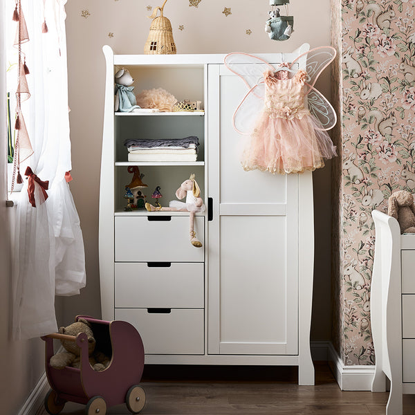 Obaby Stamford Sleigh Double Wardrobe (2 colours)