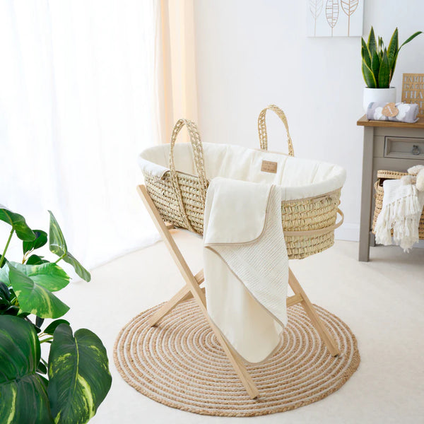 Organic Palm Moses Basket (2 colours)