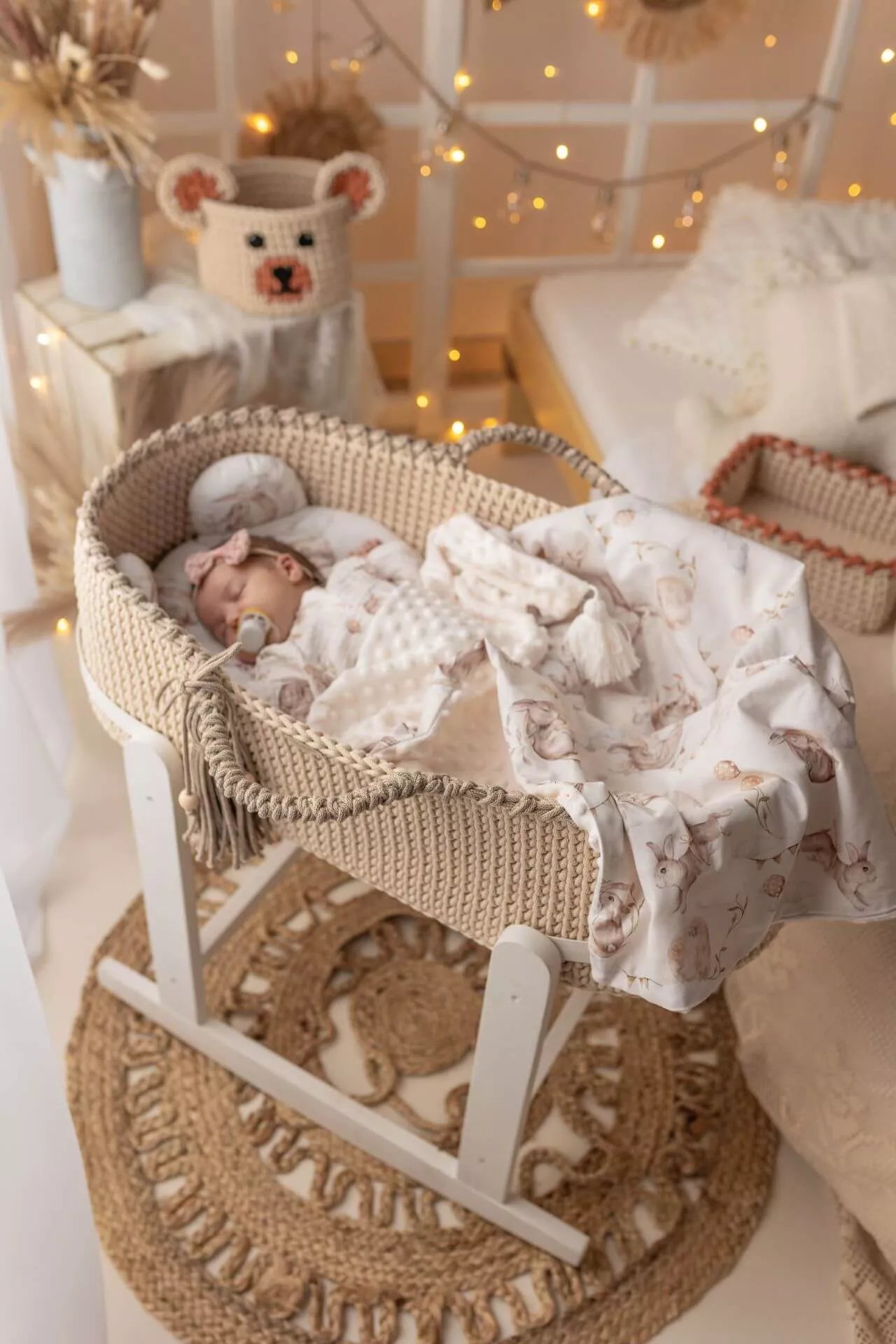 Crochet Moses Baskets and Handmade Nursery Decor The Baby Den