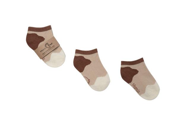 Mama's Feet Children's Ankle Socks - Traveller | Desert Sands