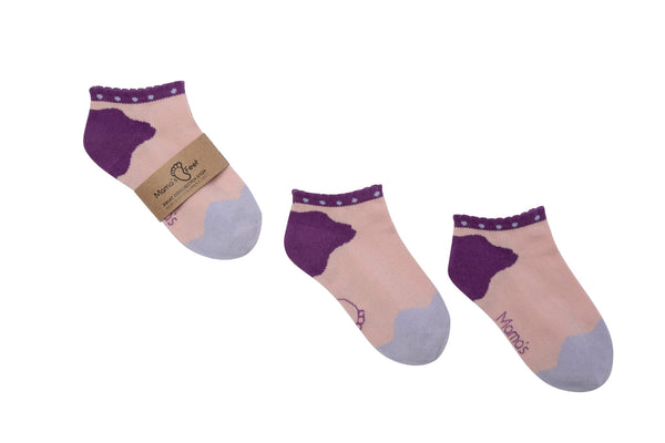 Mama's Feet Children's Ankle Socks - Traveller | Flower Meadows