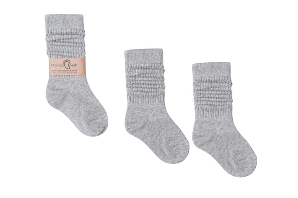 Mama's Feet Children's Dream Socks - Grey