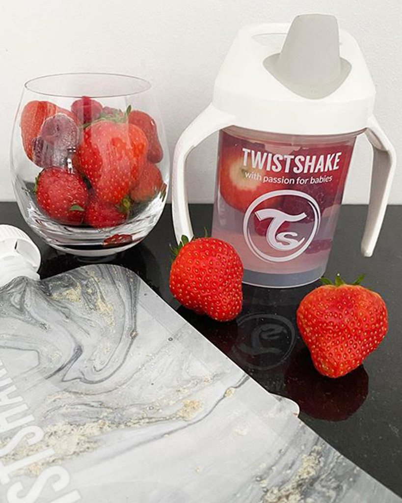 TWISTSHAKE Tasse enfant Mini Cup 230 ml 4 m+ Rose - Idyllemarket