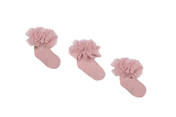 Mama's Feet Children's Socks - Tutu | Dirty Pink