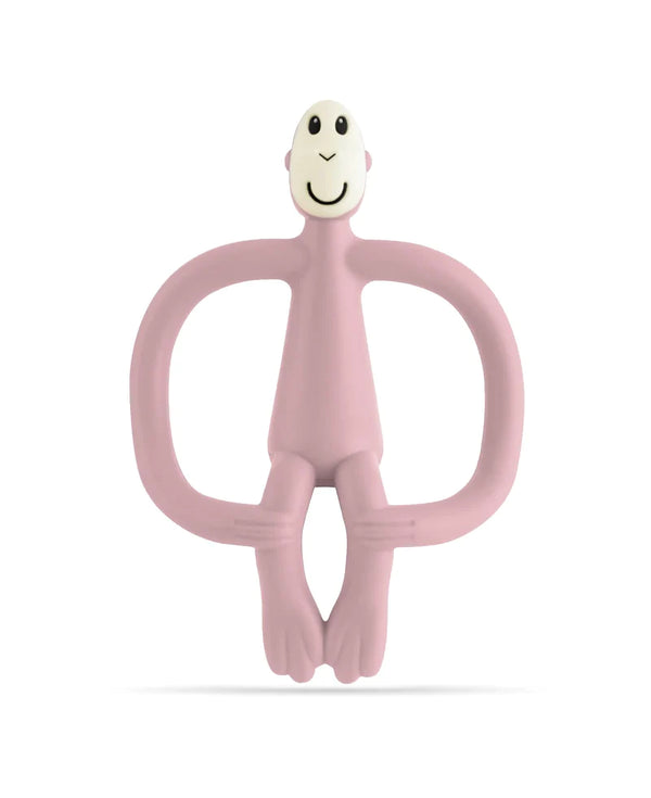 Matchstick Monkey Baby Teething Toy - Original Dusty Pink