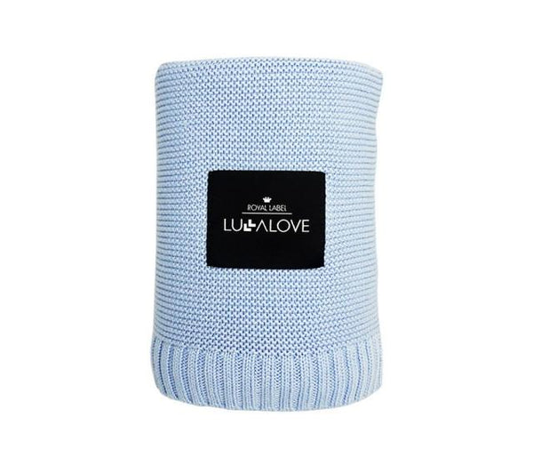Lullalove Bamboo Baby Blanket - Classic Knit